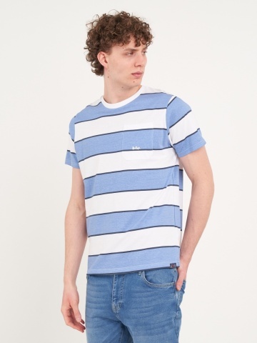 Lee Cooper - Tricou barbat cu buzunar si logo - Img 6