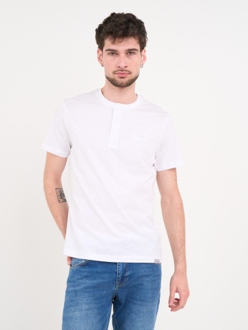 Lee Cooper - Tricou barbat cu detalii si nasturi