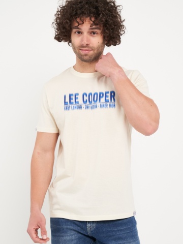 Lee Cooper - Tricou barbat cu imprimeu logo - Img 2