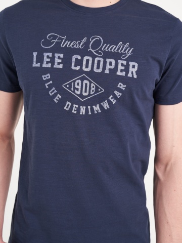 Lee Cooper - Tricou barbat cu imprimeu logo - Img 3