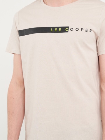 Lee Cooper - Tricou barbat cu imprimeu logo - Img 3