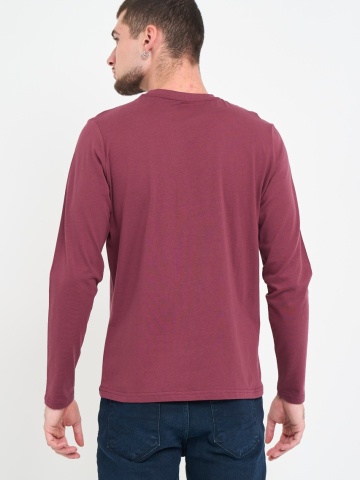 Lee Cooper - Tricou barbat cu maneca lunga cu logo - Img 5