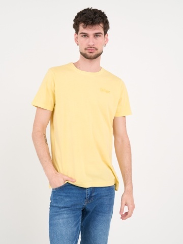 Lee Cooper - Tricou barbat cu maneca scurta de culoare uniforma