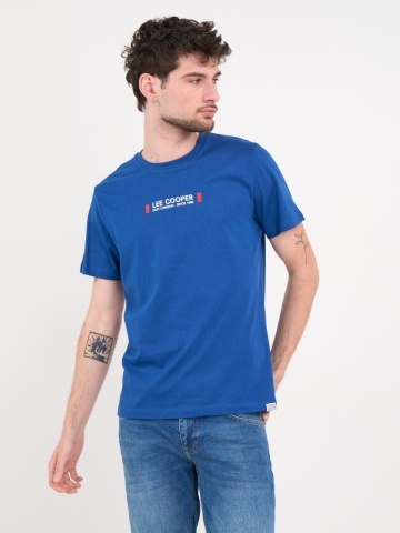 Lee Cooper - Tricou barbat cu maneca scurta si detalii logo - Img 6