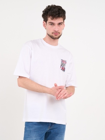 Lee Cooper - Tricou barbat cu maneca scurta si imprimeu grafic - Img 5