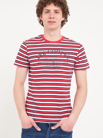 Lee Cooper - Tricou barbat cu model in dungi