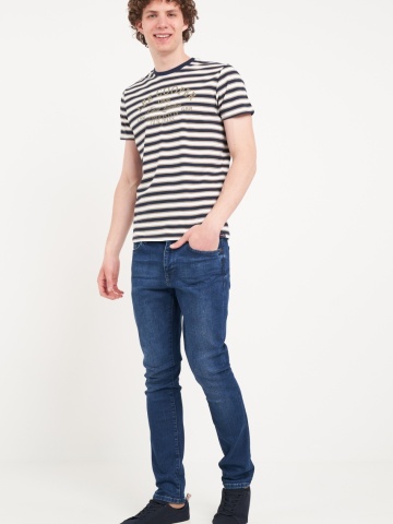 Lee Cooper - Tricou barbat cu model in dungi - Img 7