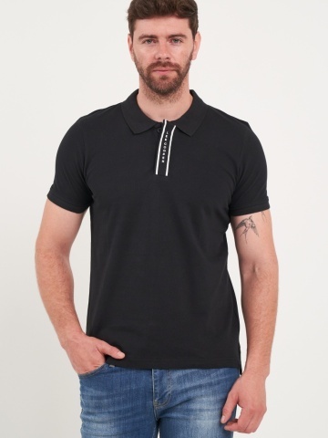 Lee Cooper - Tricou barbat polo cu detalii logo