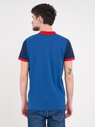 Lee Cooper - Tricou barbat polo cu detalii logo - Img 3