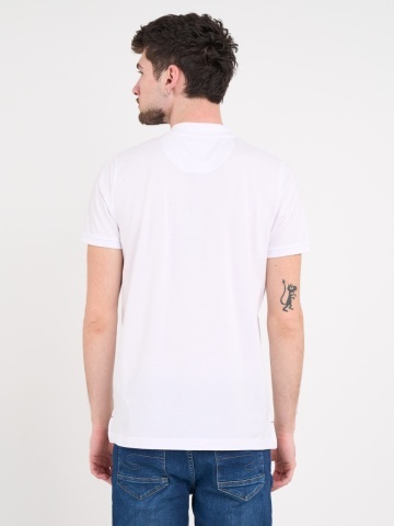Lee Cooper - Tricou barbat polo cu imprimeu logo - Img 4