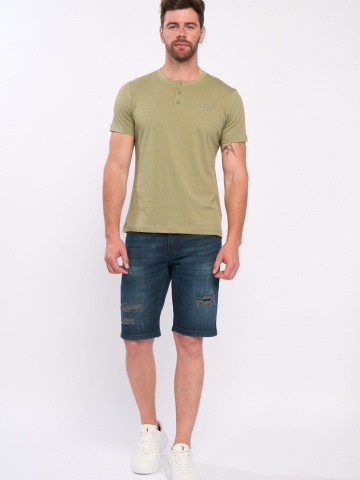 Lee Cooper - Tricou barbat uni cu logo aplicat - Img 6