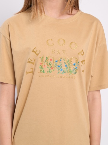 Lee Cooper - Tricou dama cu detalii logo - Img 3