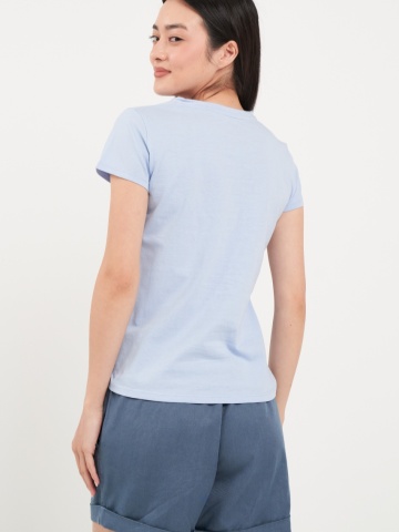 Lee Cooper - Tricou dama cu imprimeu floral cu logo - Img 3