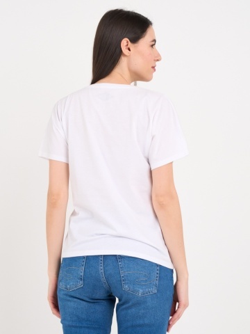 Lee Cooper - Tricou dama cu maneca scurta si detalii grafice - Img 3