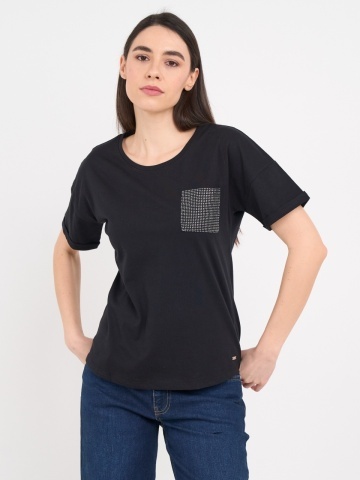 Lee Cooper - Tricou dama cu maneca scurta si detalii - Img 6