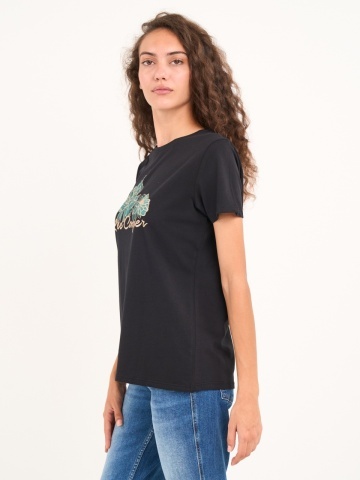 Lee Cooper - Tricou dama maneca scurta si imprimeu - Img 5