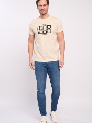 Lee Cooper - Tricou maneca scurta barbat cu imprimeu detalii logo - Img 7