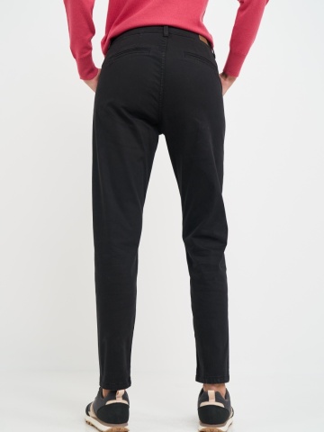 Timeout - Pantaloni dama de culoare inchisa cu buzunare oblice - Img 4