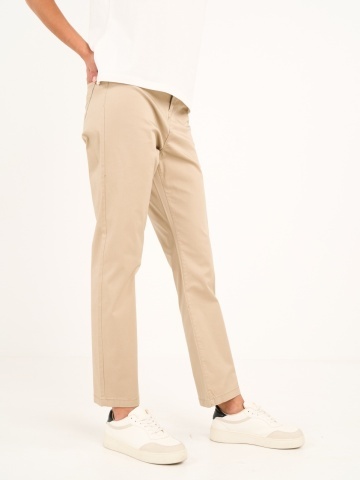 Timeout - Pantaloni lungi dama de culoare uniforma - Img 4