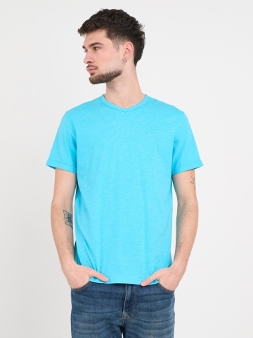 Timeout - Tricou barbat cu maneca scurta de culoare uniforma - Img 7