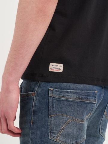 Timeout - Tricou barbat de culoare uniforma - Img 3