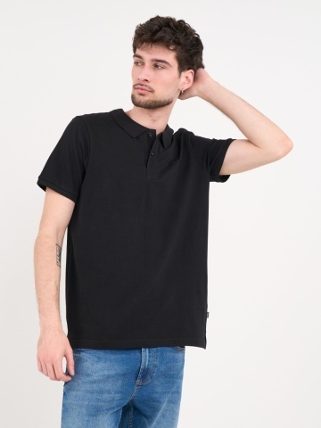 Timeout - Tricou barbat polo de culoare uniforma cu logo - Img 5