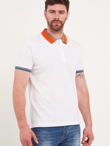 Timeout - Tricou barbat polo de culoare uniforma