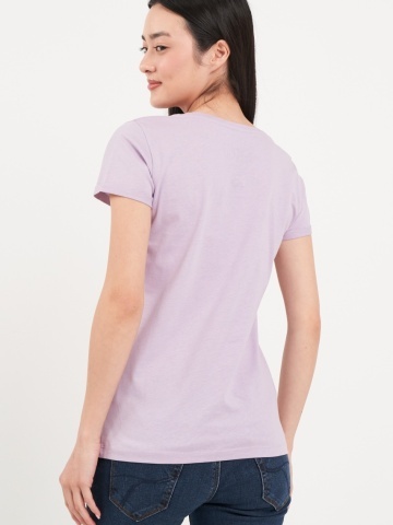 Timeout - Tricou dama cu maneca scurta si imprimeu grafic - Img 3
