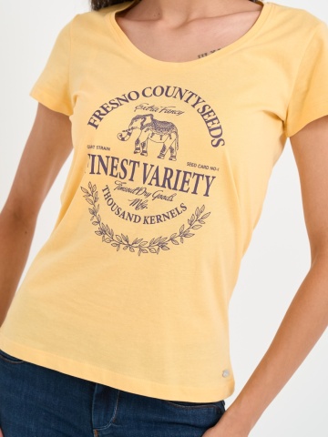 Timeout - Tricou dama cu text grafic si logo - Img 3