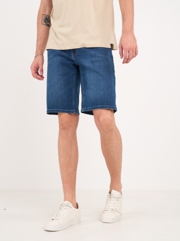 Kenvelo - Bermude barbat din denim cu aspect usor decolorat - Img 8
