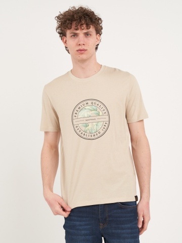 Kenvelo - Tricou barbat cu maneca scurta si imprimeu
