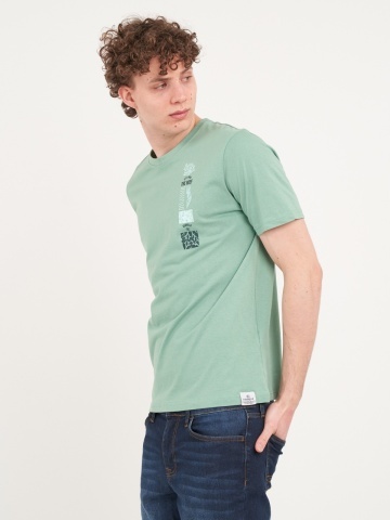 Kenvelo - Tricou barbat cu maneca scurta si imprimeu - Img 4