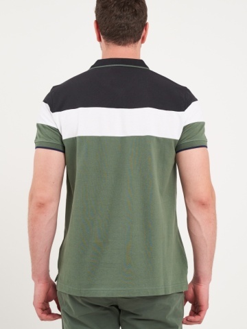 Kenvelo - Tricou barbat polo multicolor - Img 2