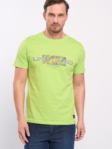 Kenvelo - Tricou cu maneca scurta barbat si imprimeu text