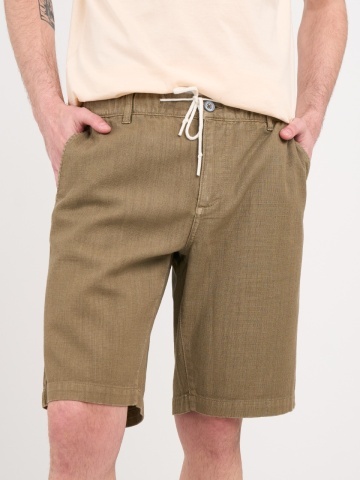Lee Cooper - Bermude barbat de culoare uniforma cu buzunare - Img 2