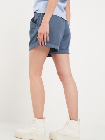 Lee Cooper - Bermude dama sport de culoare uniforma - Img 3
