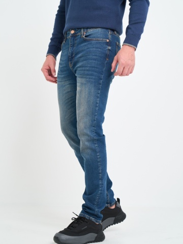 Lee Cooper - Blugi barbat slim cu aspect decolorat - Img 7
