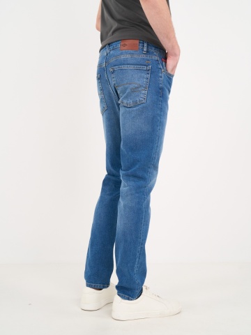 Lee Cooper - Blugi barbat straight cu aspect decolorat - Img 4