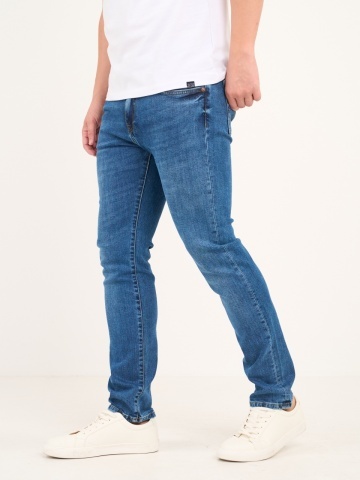 Lee Cooper - Blugi barbat straight cu aspect usor decolorat - Img 7