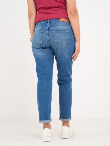 Lee Cooper - Blugi dama boyfriend cu aspect decolorat - Img 2