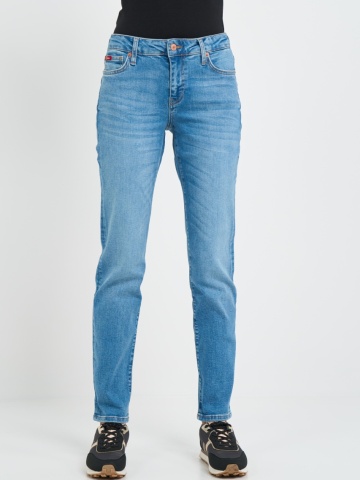 Lee Cooper - Blugi dama girlfriend culoare deschisa - Img 9