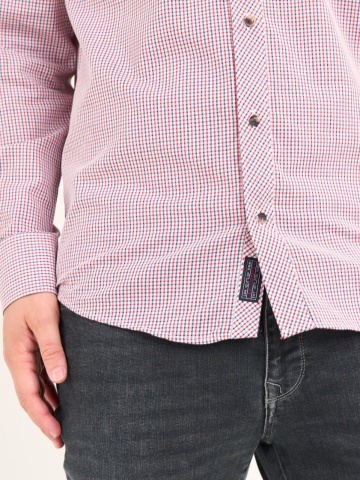 Lee Cooper - Camasa barbat cu carouri si detalii logo - Img 2