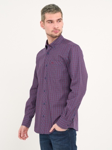 Lee Cooper - Camasa barbat cu maneca lunga si detalii logo - Img 2
