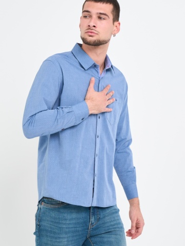 Lee Cooper - Camasa barbat regular cu model - Img 8