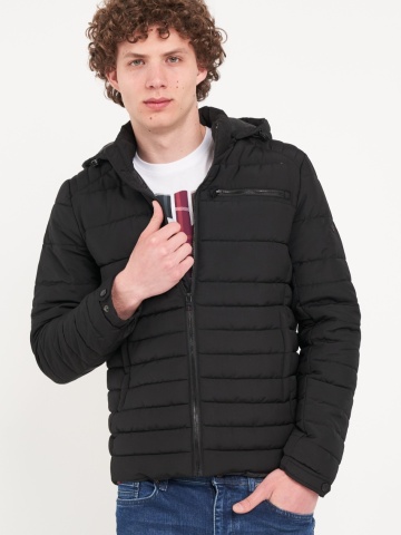 Lee Cooper - Jacheta barbat cu buzunare si gluga