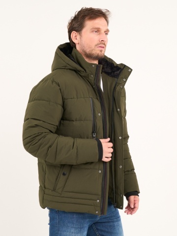 Lee Cooper - Jacheta barbat cu fermoar si gluga - Img 8
