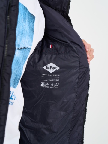 Lee Cooper - Jacheta barbat cu gluga si buzunare laterale - Img 3