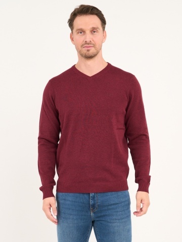 Lee Cooper - Pulover barbat cu maneca lunga de culoare uniforma