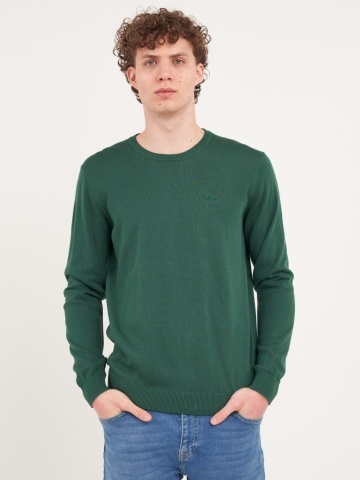 Lee Cooper - Pulover barbat cu maneca lunga de culoare uniforma