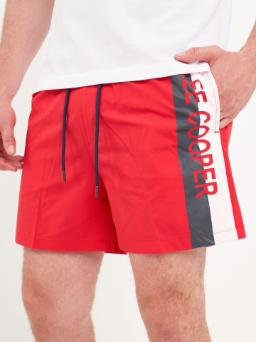 Lee Cooper - Sort de baie barbat cu buzunare si logo - Img 3